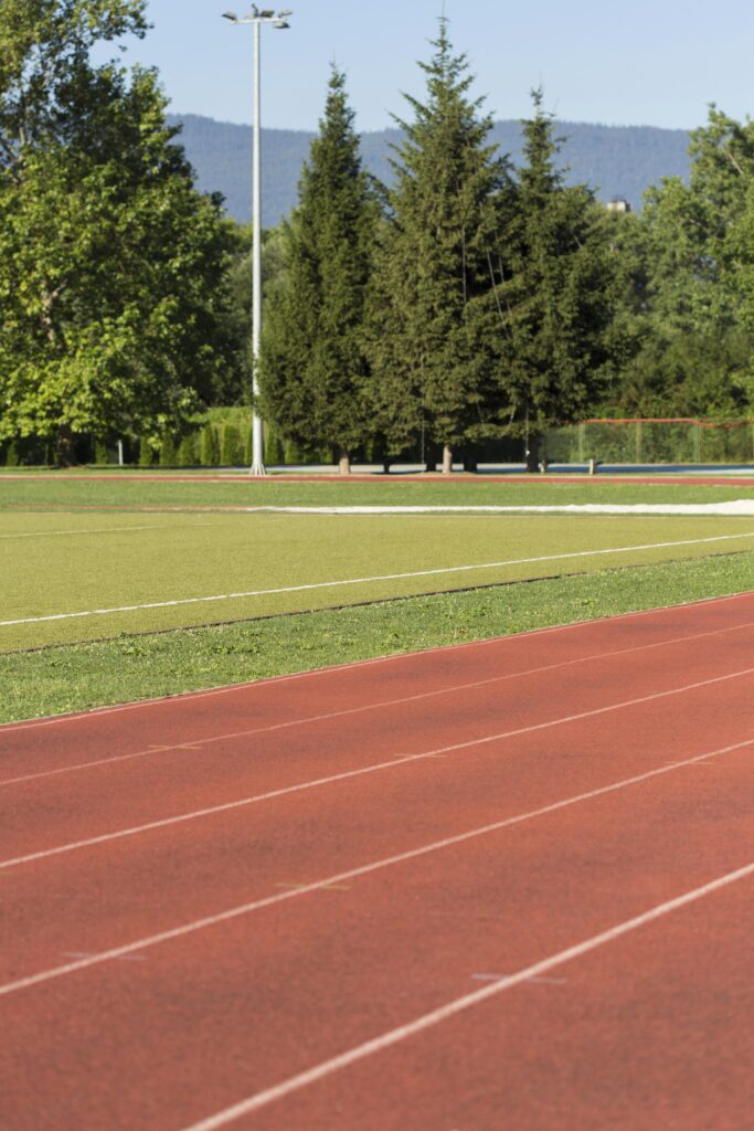 outdoor runing track